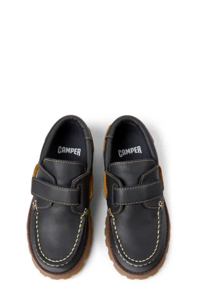 Camper Compas Deck Shoes In Blue
