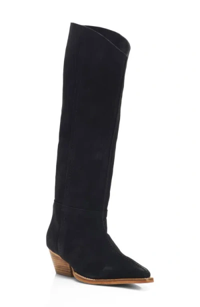 Free People Sway Low 2.0 Knee High Boot In Black