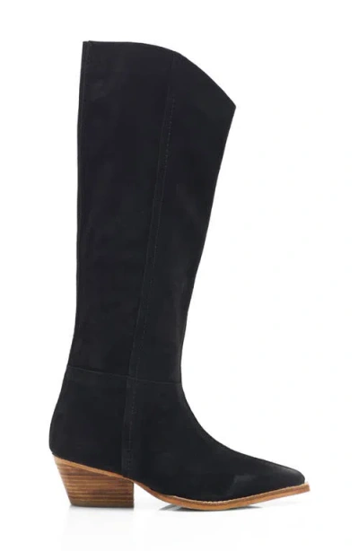 Free People Sway Low 2.0 Knee High Boot In Black