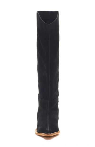 Free People Sway Low 2.0 Knee High Boot In Black