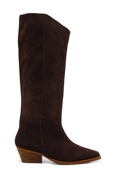 Free People Sway Low Slouch Boot In Fudgesicle In Brown