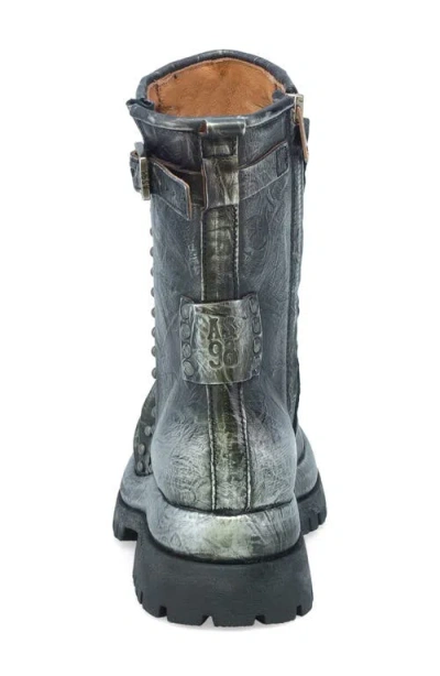 As98 A.s.98 Duke Stud Trim Boot In Silver