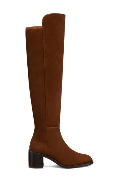 Stuart Weitzman 5050 Finn Boot In Brown