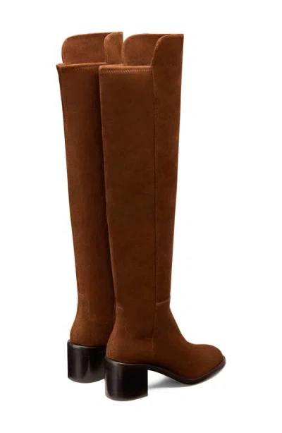 Stuart Weitzman 5050 Finn Boot In Brown