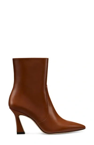 Stuart Weitzman Naomi 50 Suede Ankle Boots In Brown