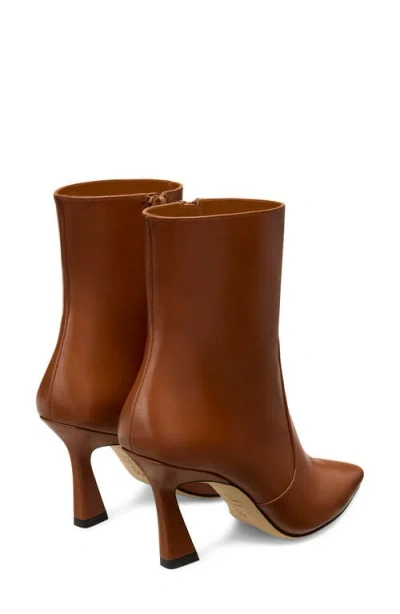 Stuart Weitzman Naomi 50 Suede Ankle Boots In Brown