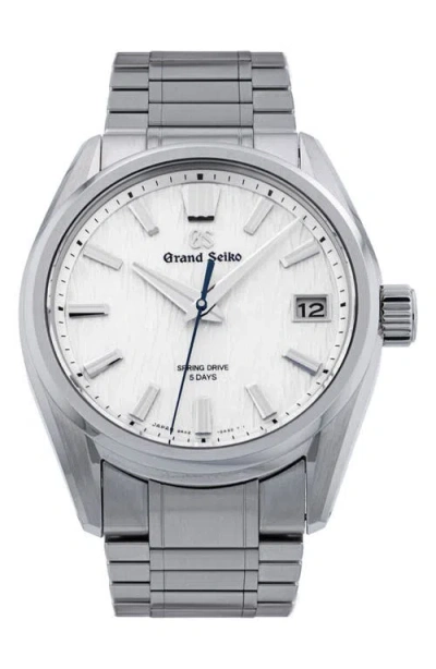 Watchfinder & Co. Grand Seiko  Grand Seiko Bracelet Watch, 40mm In White