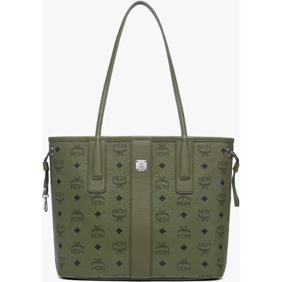 Mcm Liz Vi Small Shopper Bag In Brown