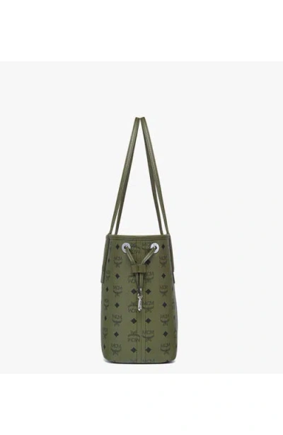 Mcm Liz Vi Small Shopper Bag In Brown