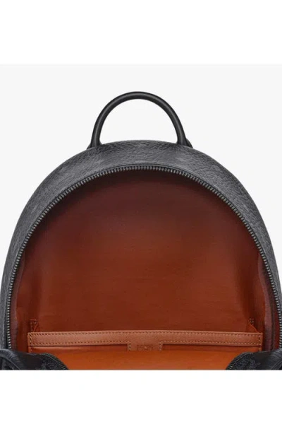 Mcm Small Stark Side Studs Backpack In Black