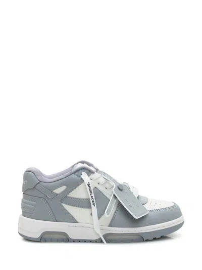 Off-white Sneakers Low Vulcanized In Leather And Fabric In Gray