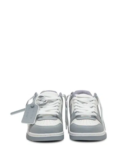 Off-white Sneakers Low Vulcanized In Leather And Fabric In Gray