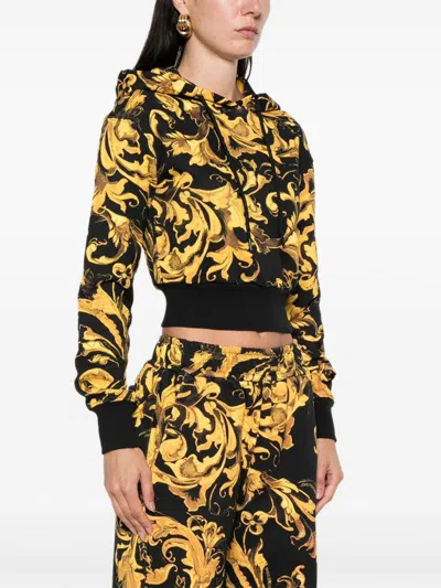 Versace Jeans Couture Sudadera - Negro In Multi