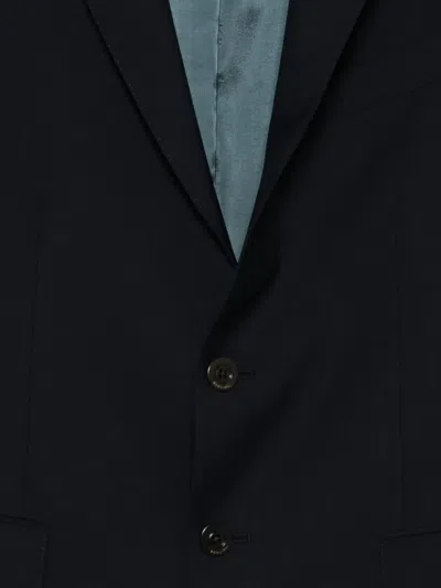 Boglioli Notched-lapel Single-breasted Suit In Blue