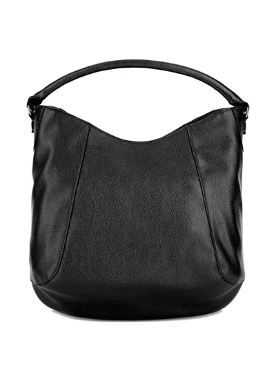 Liu •jo Liu Jo Leather Top Handle In Black