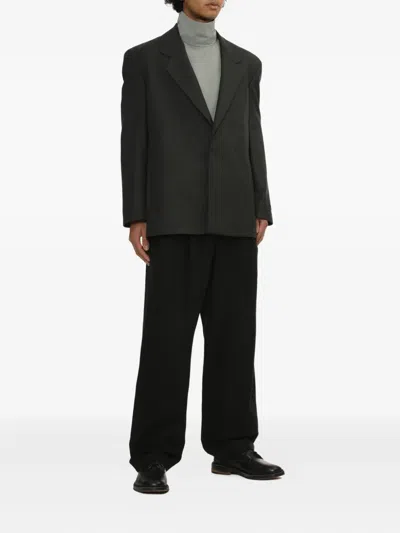 Fear Of God Tailored Single Button Blazer With Notched Lapel In Black