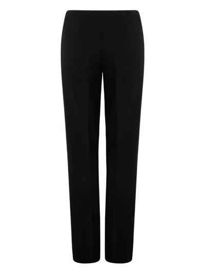 Gran Sasso Pleated-front Trousers In Black
