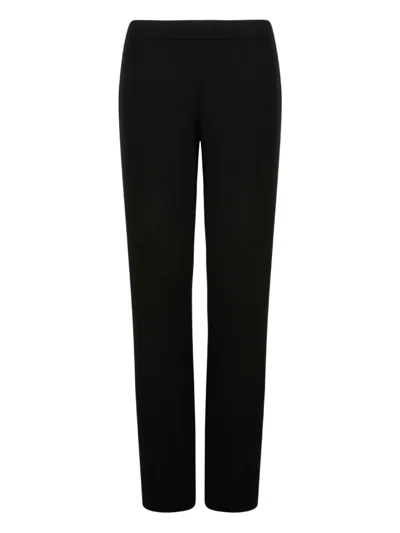 Gran Sasso Pleated-front Trousers In Black