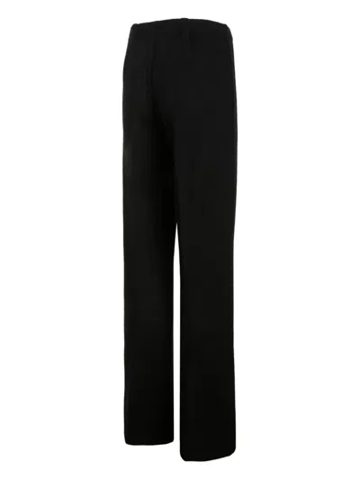 Gran Sasso Pleated-front Trousers In Black