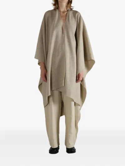 Cortana Asymmetric Poncho In Multi