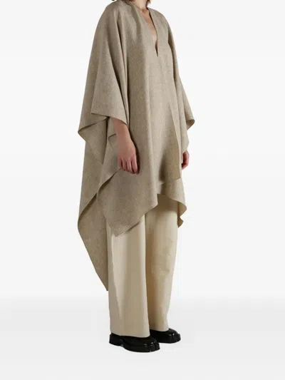 Cortana Asymmetric Poncho In Multi