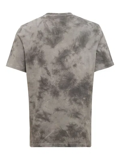 Msgm T-shirt With Logo In Gray