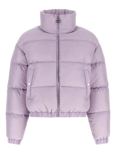 Ienki Ienki Quilted Nylon Jacket In Purple
