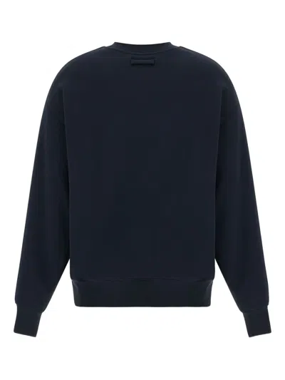 Jean Paul Gaultier 'the Label' Crew Neck Sweatshirt In Blue