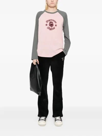 Fingercroxx Long-sleeve T-shirt In Multi