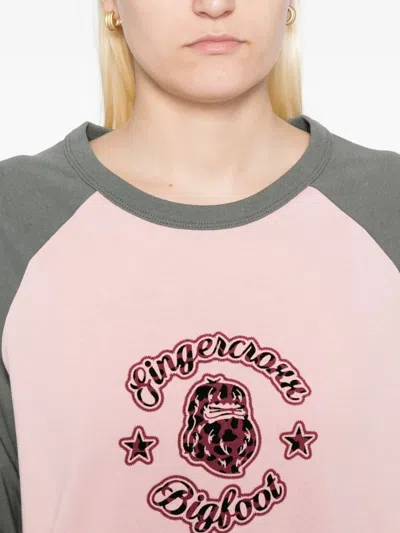 Fingercroxx Long-sleeve T-shirt In Multi