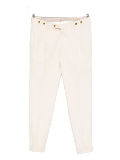 BARBER 正面褶饰长裤