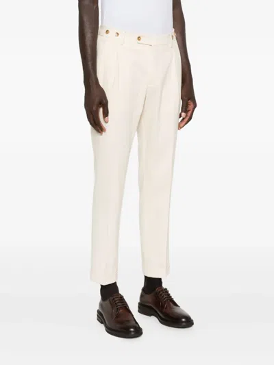 BARBER 正面褶饰长裤