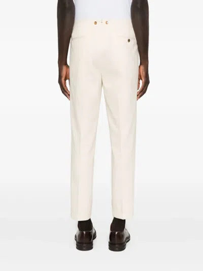 BARBER 正面褶饰长裤