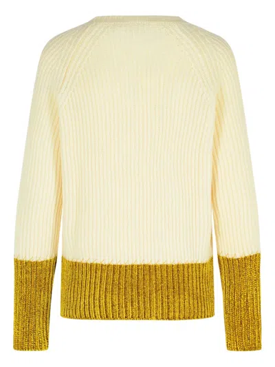 Marni Multicolor Fleece Wool Sweatshirt In Neutral