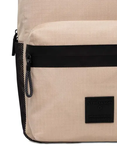 Strellson Northwood Mesh-panel Backpack In Neutral