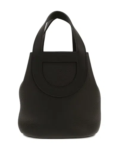 Pre-owned Hermes In-the-loop Handbag In Black