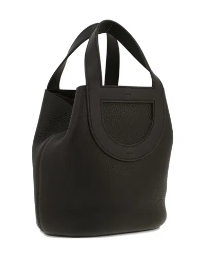 Pre-owned Hermes In-the-loop Handbag In Black