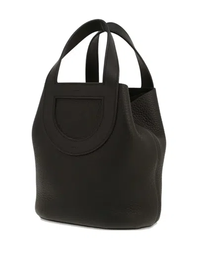 Pre-owned Hermes In-the-loop Handbag In Black