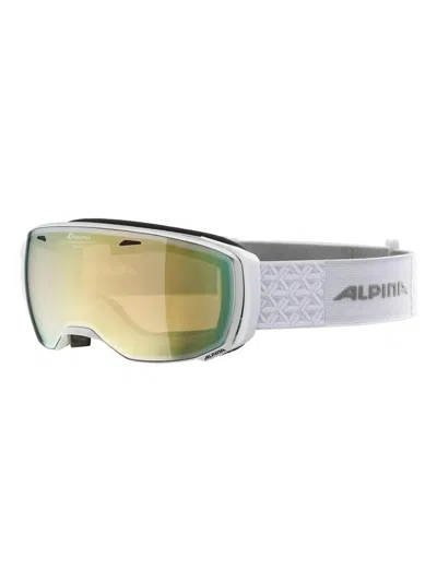 Alpina Doubleflex Multi-mirror Ski Goggles In Yellow