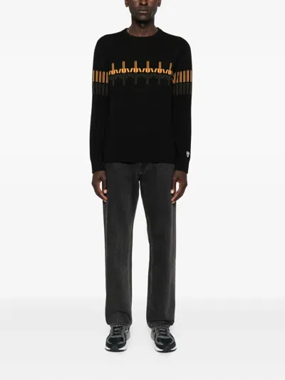 7 For All Mankind 7 For All Man Kind Black Cotton Denim In Gray