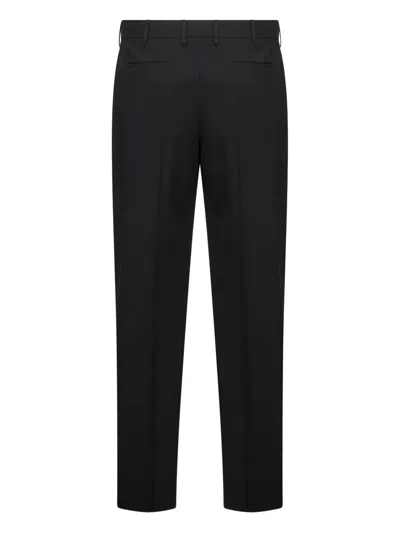 Pt Torino Pleat-detail Trousers In Black