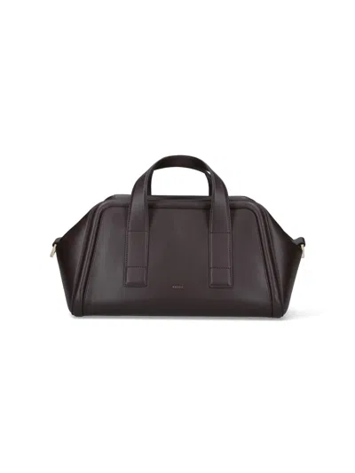 Salce Large Alene Tote Bag In Brown