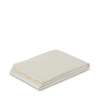 Piglet In Bed Linen Blend Flat Sheet, King In Neutral