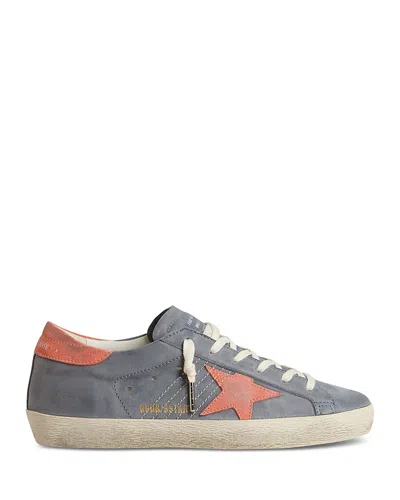 Golden Goose Super Star Nabuk Upper Toe And Tong In Multi