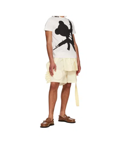 Walter Van Beirendonck White Shadow Teddy T-shirt In White