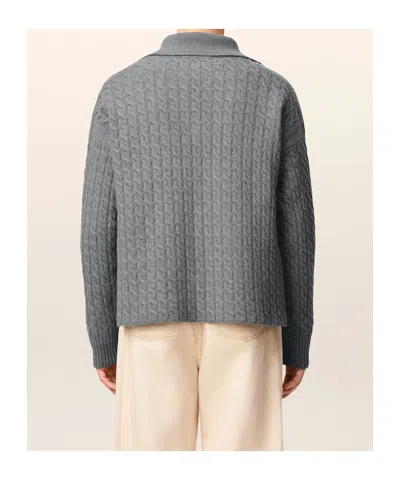 Ami Alexandre Mattiussi Prada Black Nappa Leather Reversible Bomber Jacket In Gray