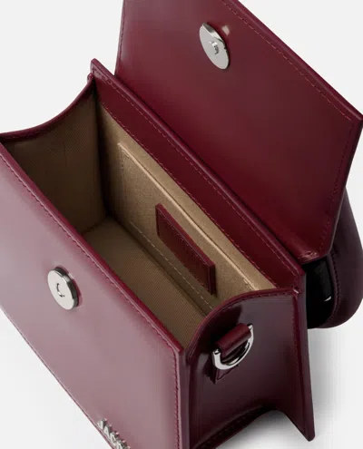 Jacquemus Womens Burgundy Medium Chiquito Buckle Leather Top-handle Bag In Red
