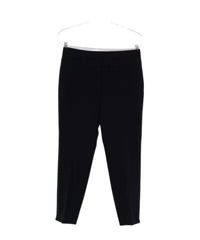 Peserico Midriff-hugging Casual Pants In Black