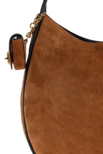 Marc Jacobs The Crescent Large Dual Hobo Bag In Suede In Pattern