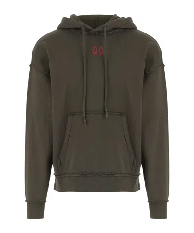 44 Label Group Faded Green Hoodie In Green